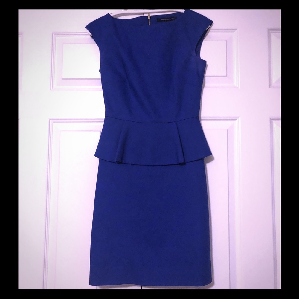 French Connection Royal Blue Dress